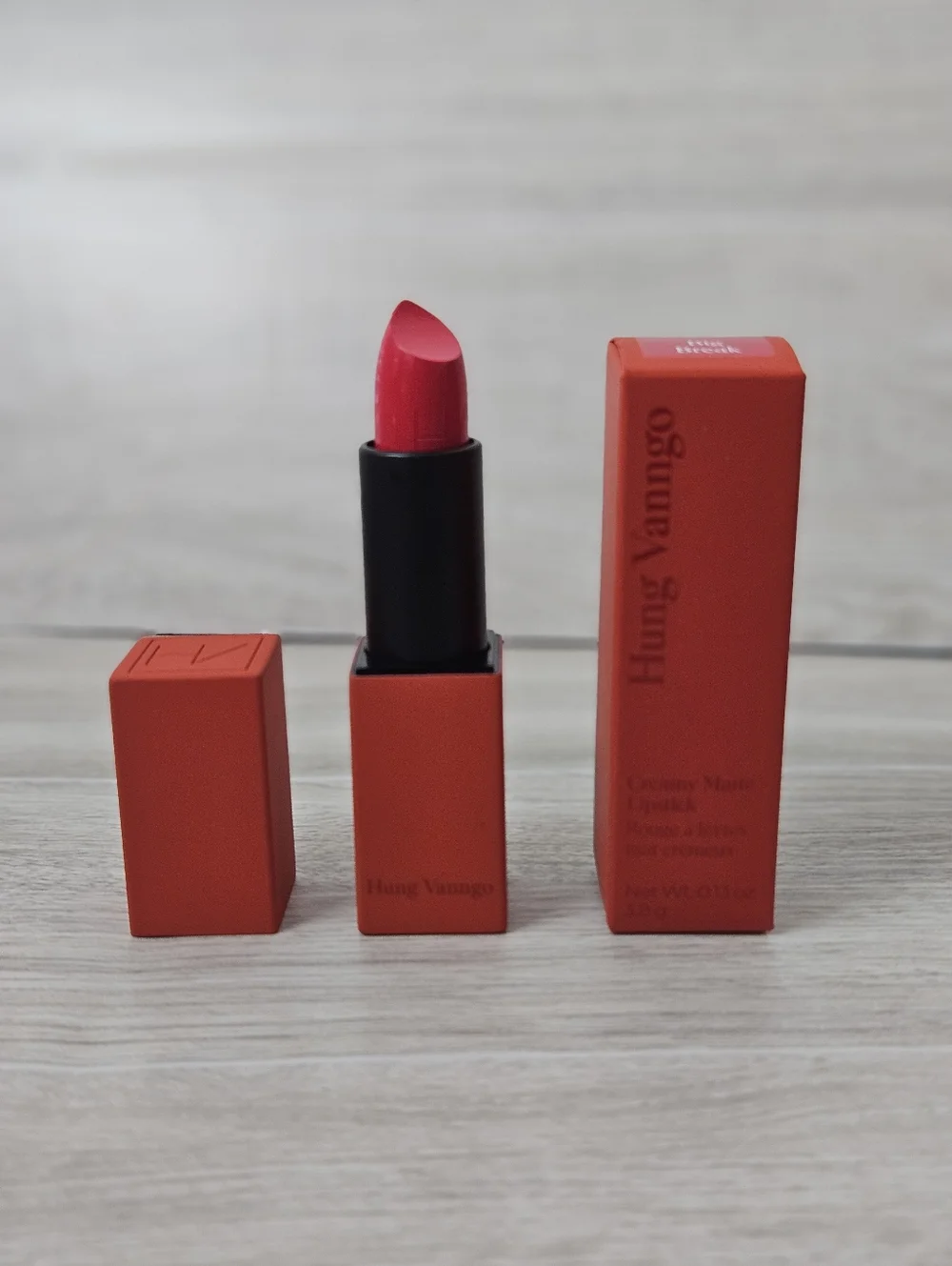 Hung Vanng Creamy Matte Lipstick Big Break New